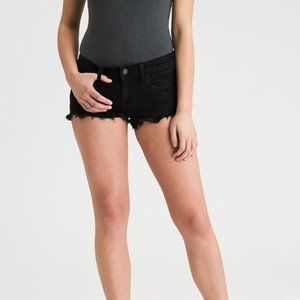 ✨American Eagle Black Denim Shorts